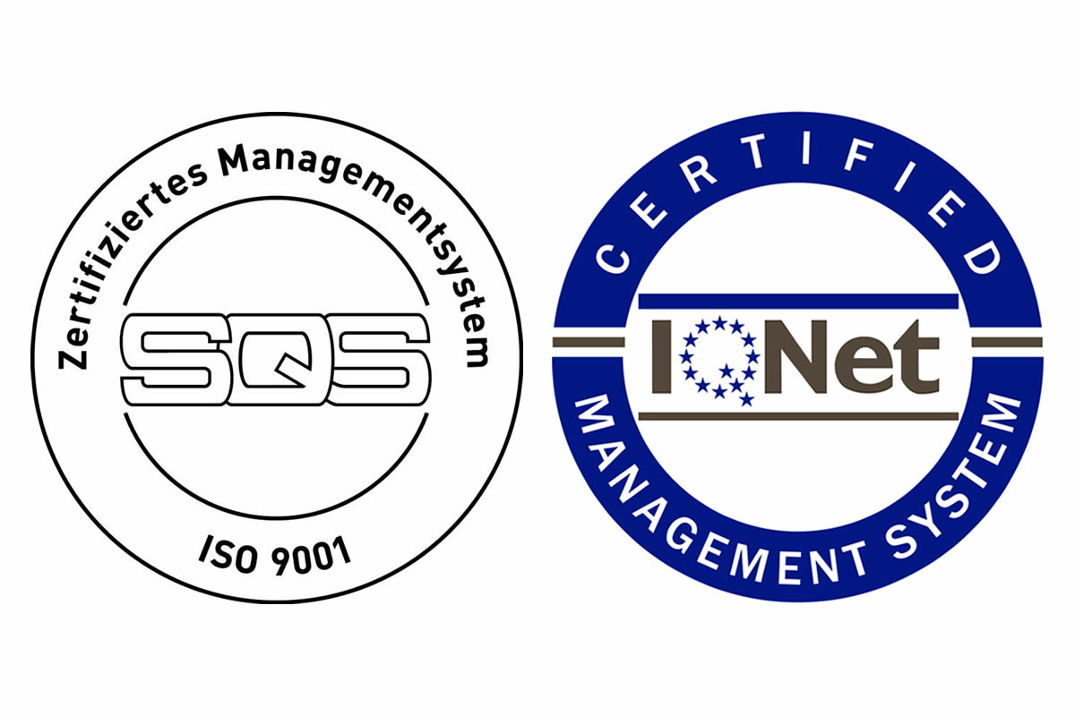 Zertifikate ISO 9001:2008